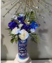 Graduation Floral Tumbler 