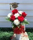 Graduation Flowers in a Cup  