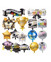 Graduation Mylar balloons  
