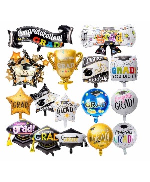 Graduation Mylar balloons  