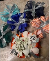 High School Graduation Wrist corsage School colors