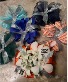 High School Graduation Wrist corsage School colors