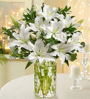 Grand Elegance Lily Bouquet  From Roma Florist 