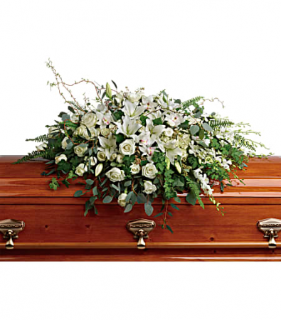 Grandest Glory Casket Spray Sympathy