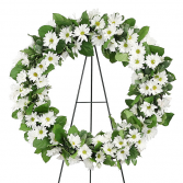 Grandmother's Garden Remembered Wreath Sympathy Wreath