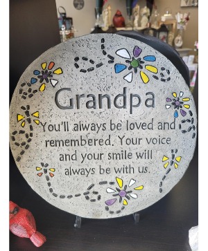 Grandpa Garden Stone 