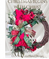 Grapevine Christmas Wreath Christmas Wreath