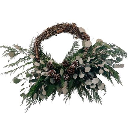 Grapevine Christmas Wreath Wreath