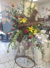 Grapevine Cross Of Peace  Funeral 