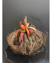 Grapevine Pumpkin  Keepsake