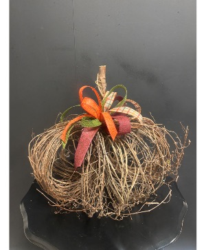 Grapevine Pumpkin  Keepsake