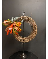 Grapevine Wreath ribbon