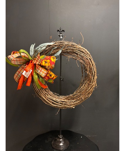 Grapevine Wreath ribbon