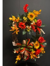 Grapevine Wreath silks 