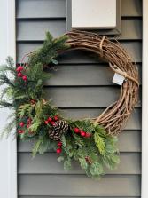 Grapevine Holiday Wreath 