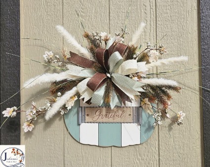 'Grateful' Fall Door Hanger  