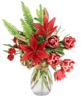 Grateful Garnet Floral Design