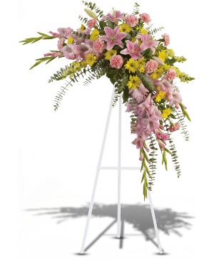 Grateful Hearts Standing Spray 