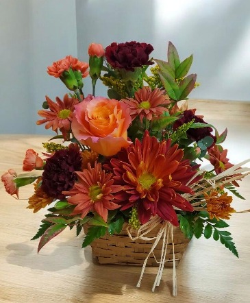 Gratitude Basket Arrangement in Tillamook, OR | ANDERSON FLORIST
