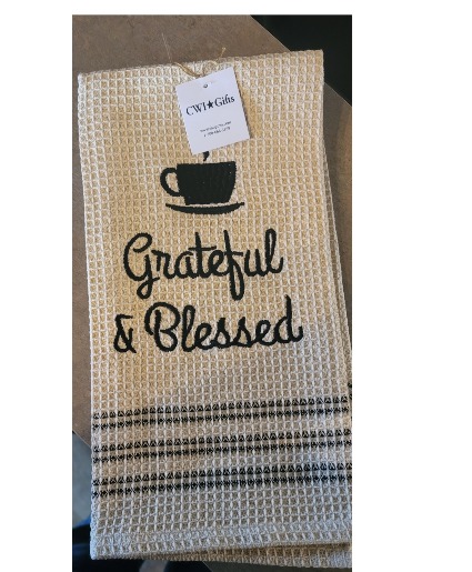 Greatful & Blessed T-towel Gift