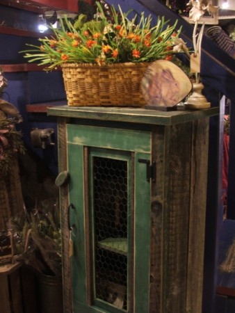 Green Cabinet Wood Furniture