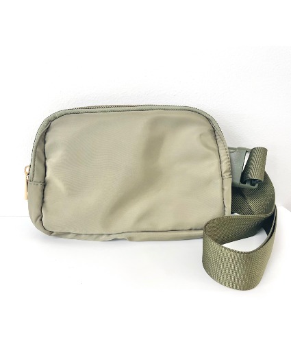 Green Cross-Body Bag 