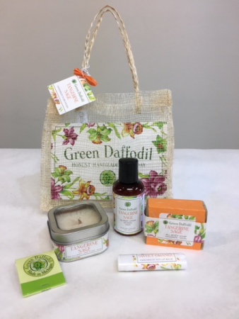 Green Daffodil Gift Set 