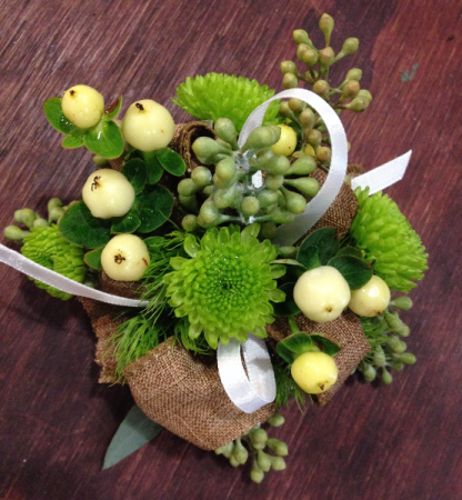 Green Envy Corsage