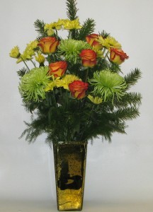 Roses-Green Fire