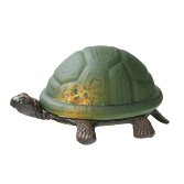 Green Glass Turtle Tiffany Lamp 