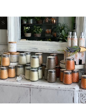 Green Leaf Candles gift items