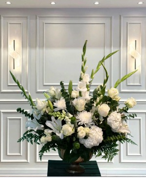 Green Valley Grace Sympathy Arrangement