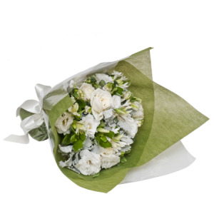 Green & White Posy