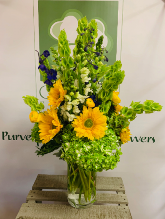 Green With Envy Spring Arrangement