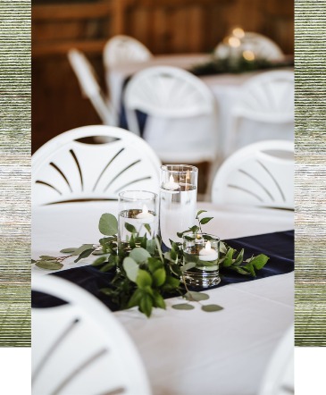 Greenery Table  in Tiffin, OH | Rose Leaf Flowers
