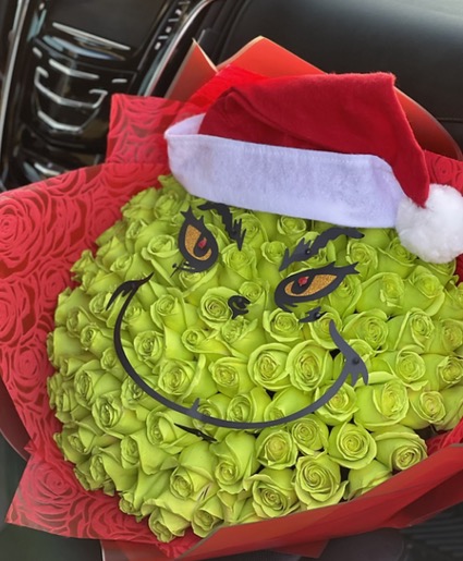 Grinch bouquet  