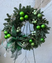 Grinch Green Fresh Green Christmas Wreath 