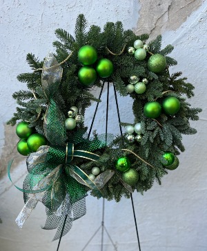 Grinch Green Fresh Green Christmas Wreath 