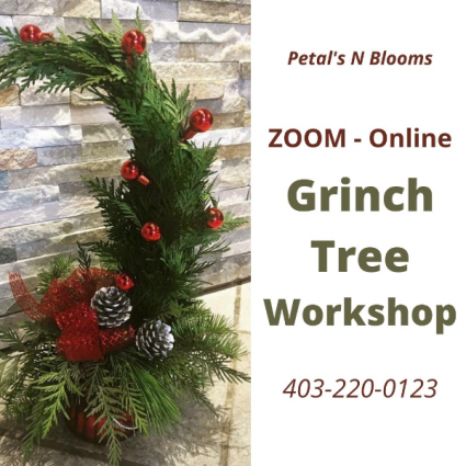 Grinch Tree Zoom Online Workshop