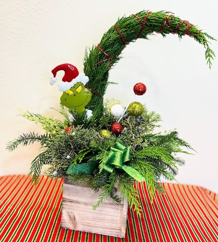 Grinch Tree Arrangement Christmas Special