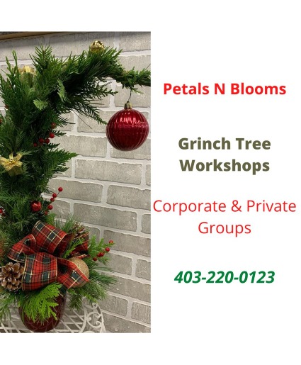 Grinch Tree Workshop Corporate & Private Events