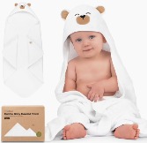 Grizzly Bear Hooded Towel Baby