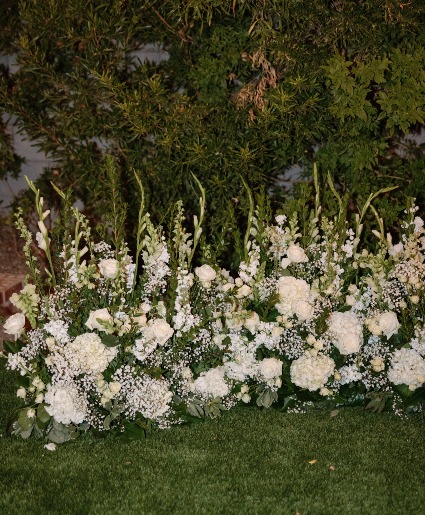 Grounded Arch Wedding