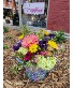 Growing Love  Watering Can Container Arrangement