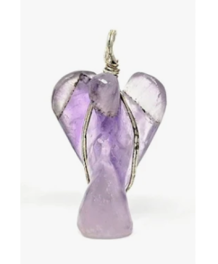 Guardian Angel Pendant – Wire-Wrapped Protection C