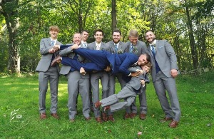 Gutsy Groomsmen Wedding