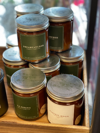 Gypsy Vine jar candle