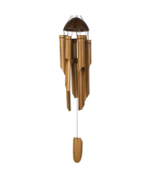 Half Coconut Bamboo Chime Gift Item