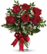 Half Dozen Roses Red Rose Arrangement