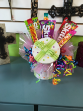 Skittles & Starburst Candy Bouquet  Candy Bouquet 